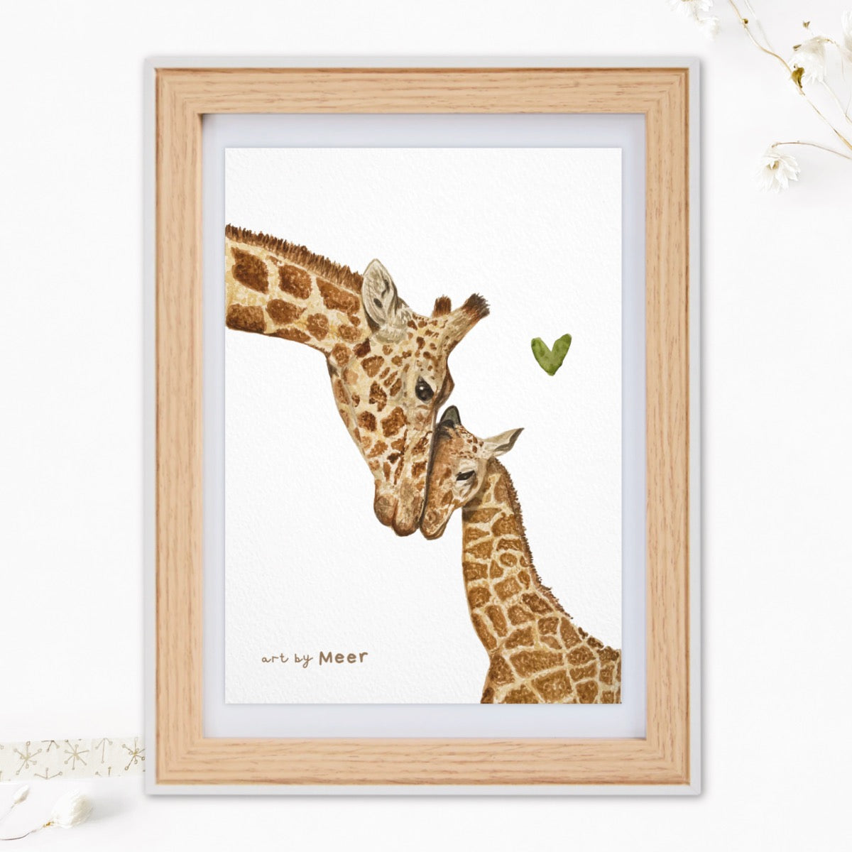 A5 print | Giraffen