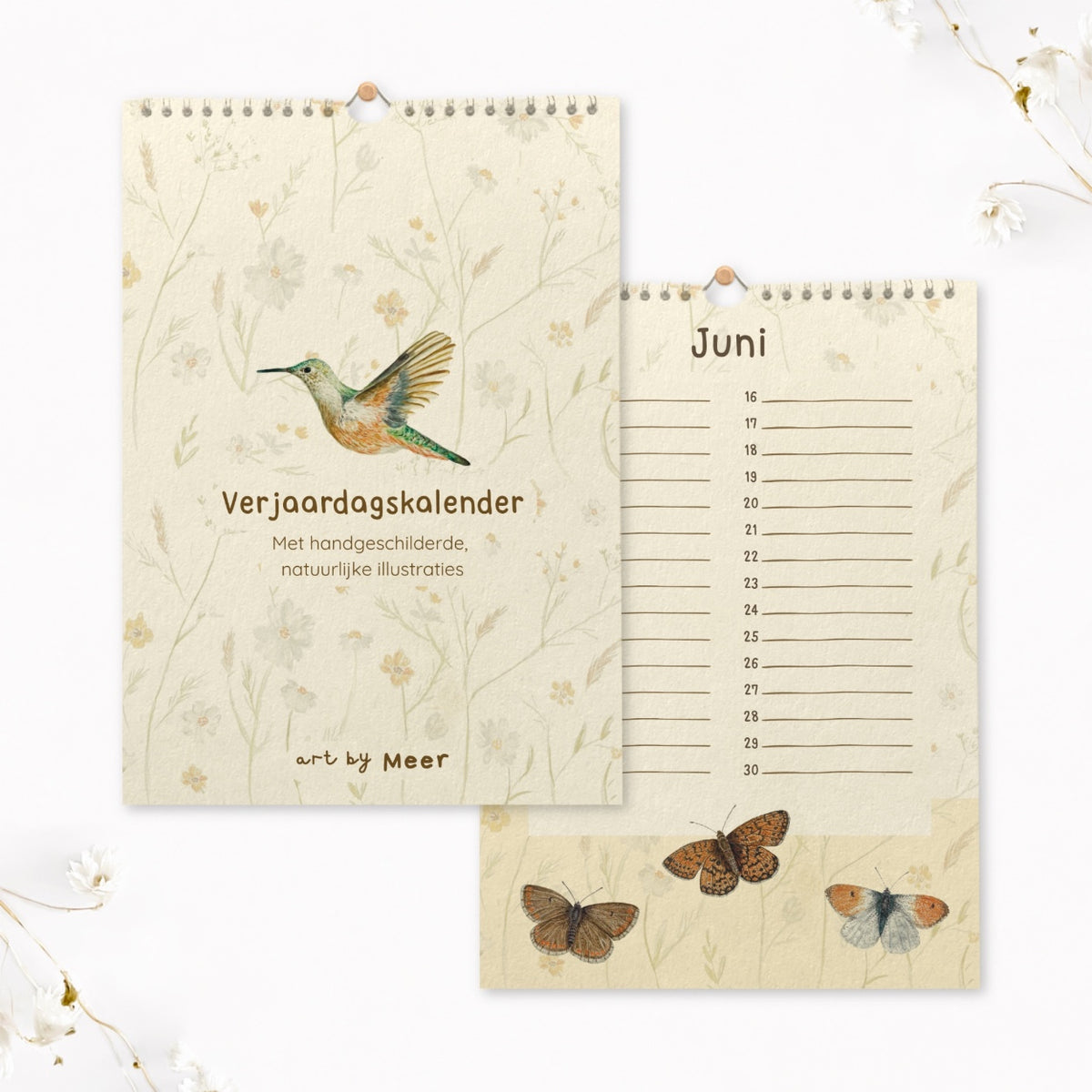 Verjaardagskalender | Art by Meer