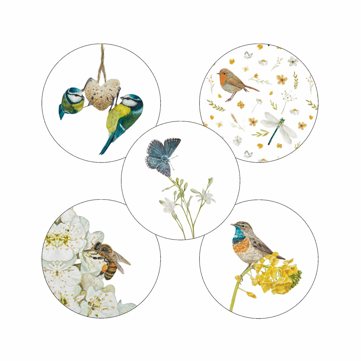 (sluit)Sticker set | Bloei