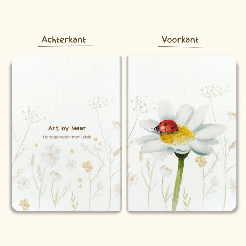 A5 notitieboekje | Lieve bloem