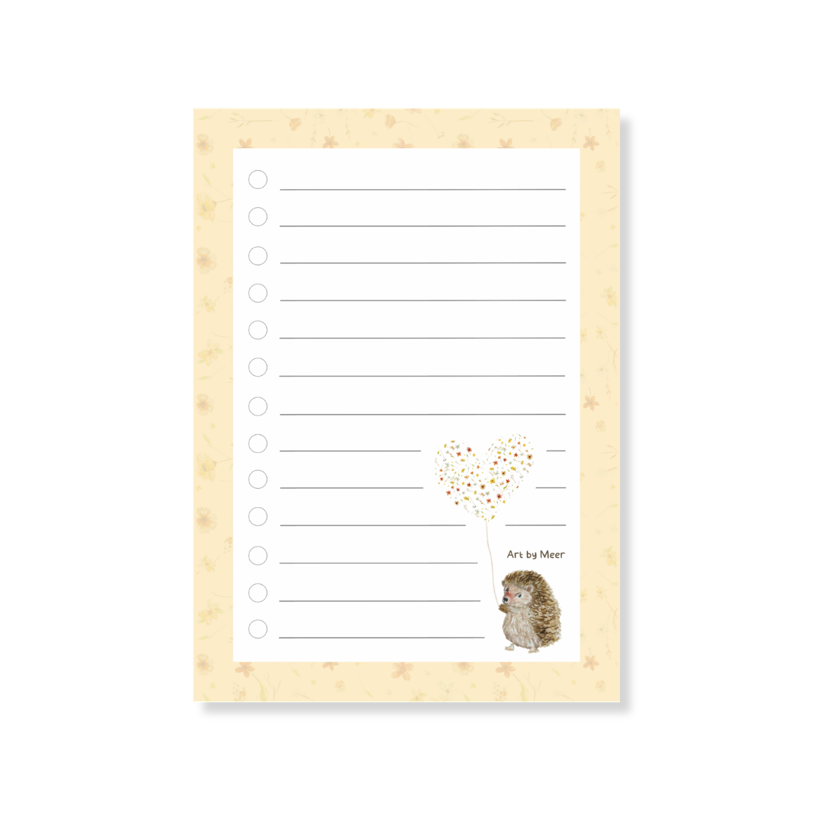 Notitieblok | Lief egeltje