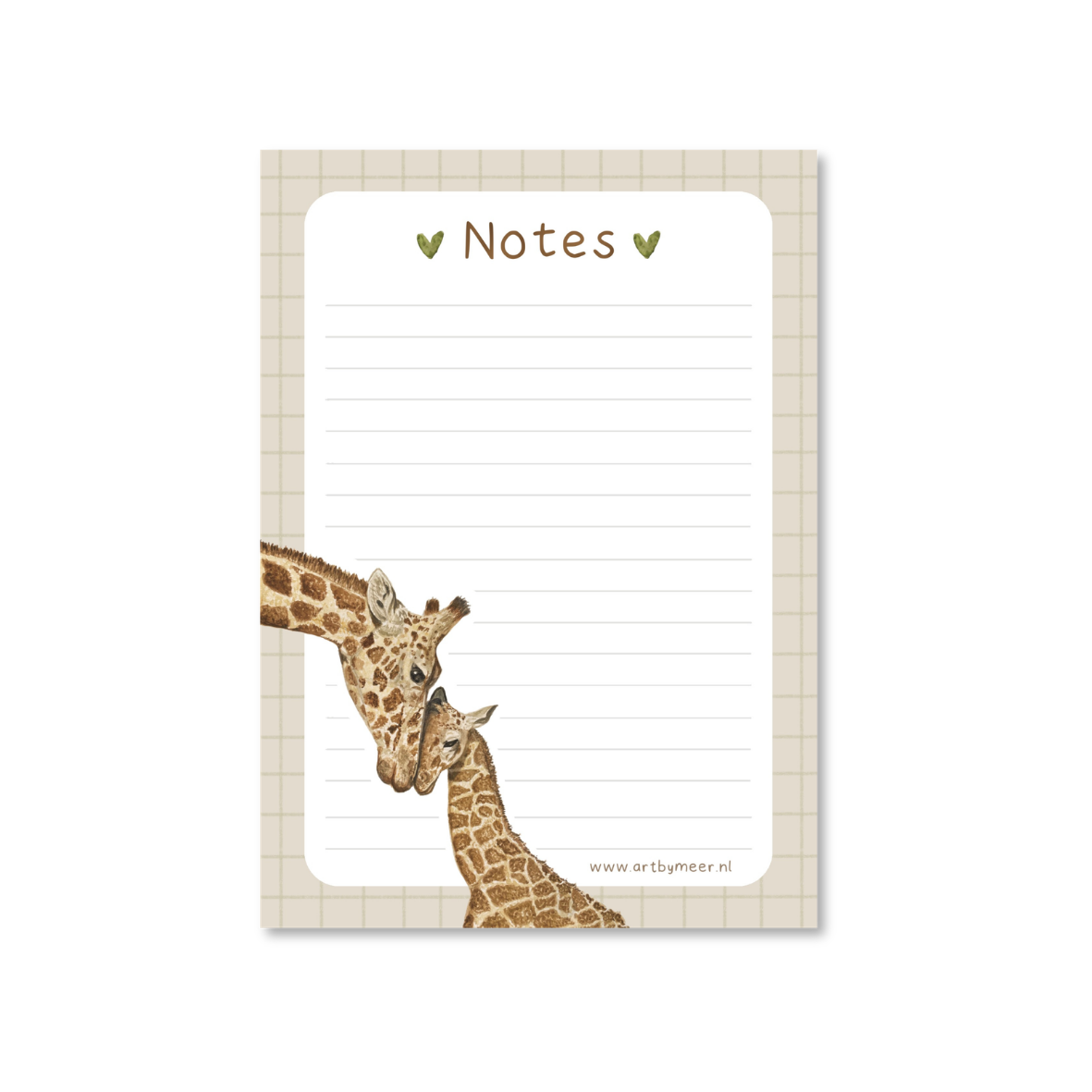 Notitieblok | Giraffen