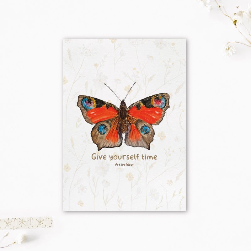A5 print | Give yourself time
