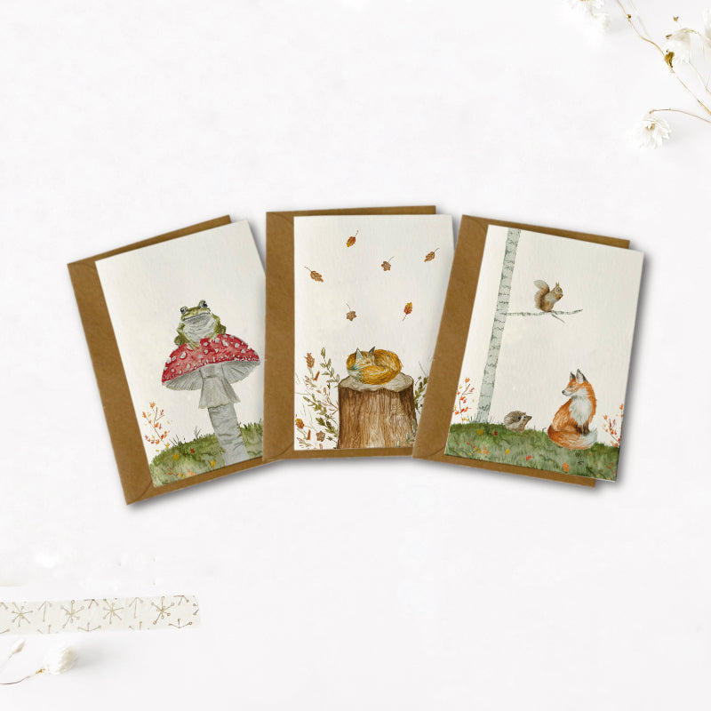 Kaarten set | Herfst