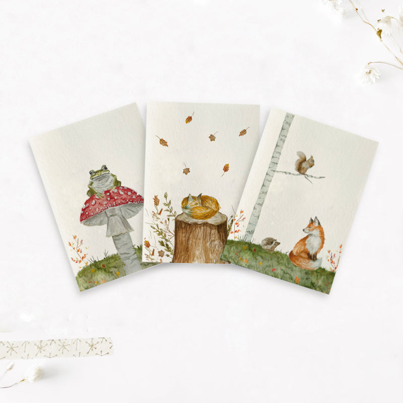 Kaarten set | Herfst