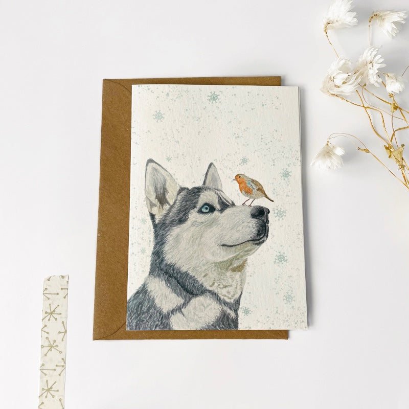 Gevouwen kaart | Husky