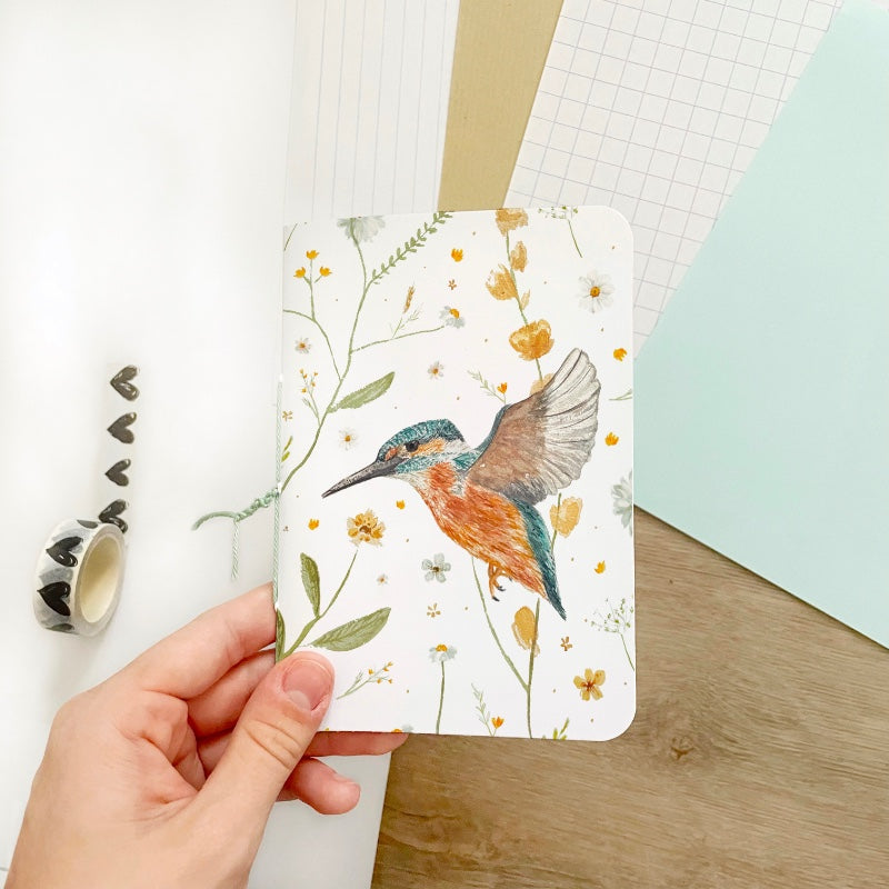 A6 notitieboekje | IJsvogel
