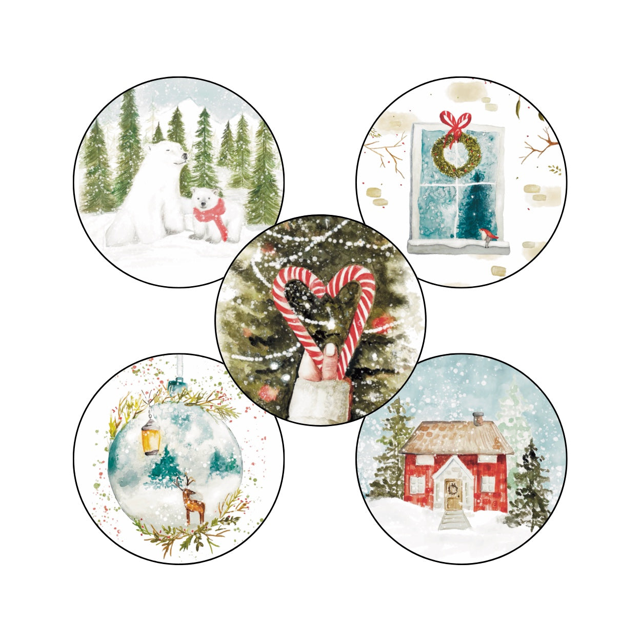 (sluit)Sticker set | Winter