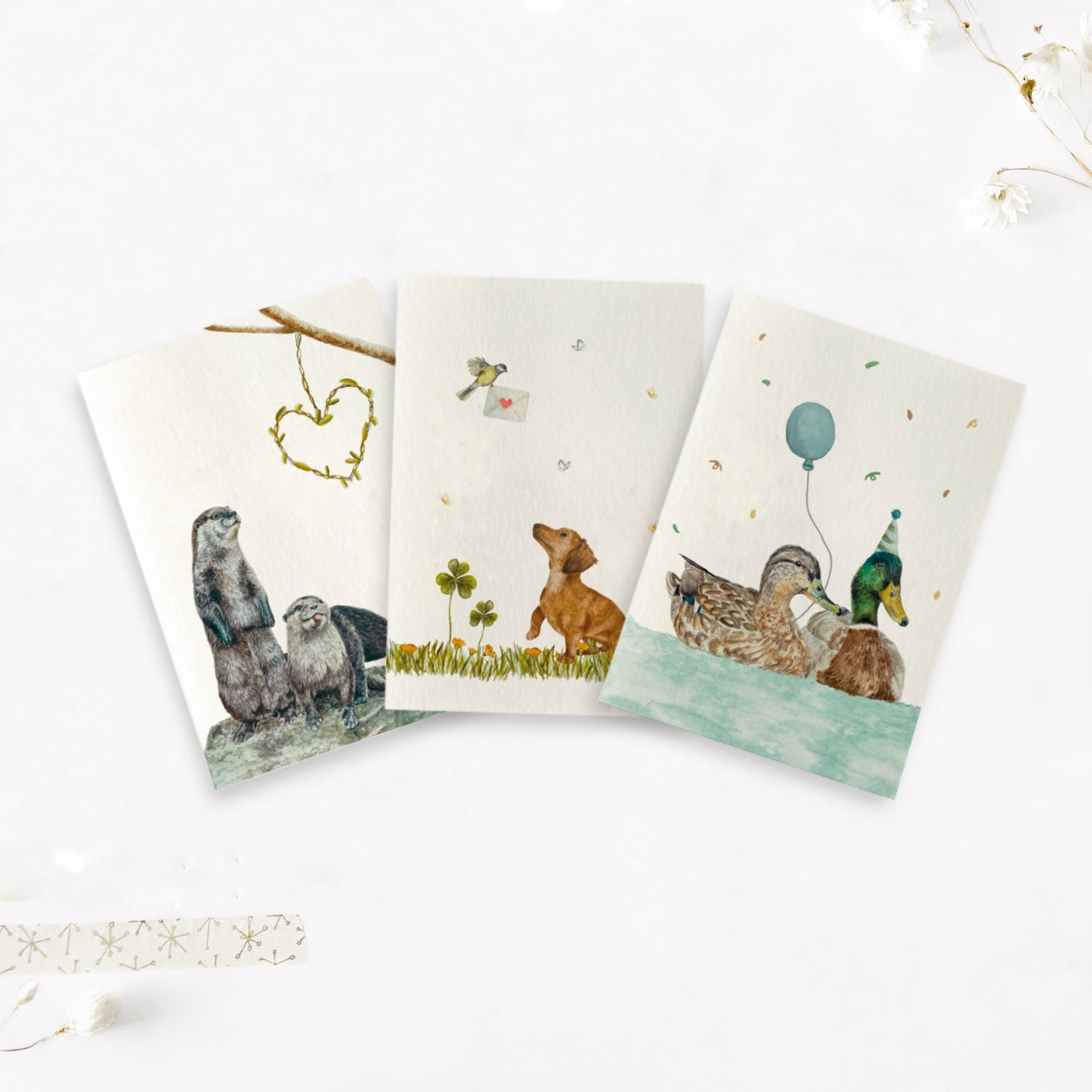 Kaarten set | Kleine gelukjes