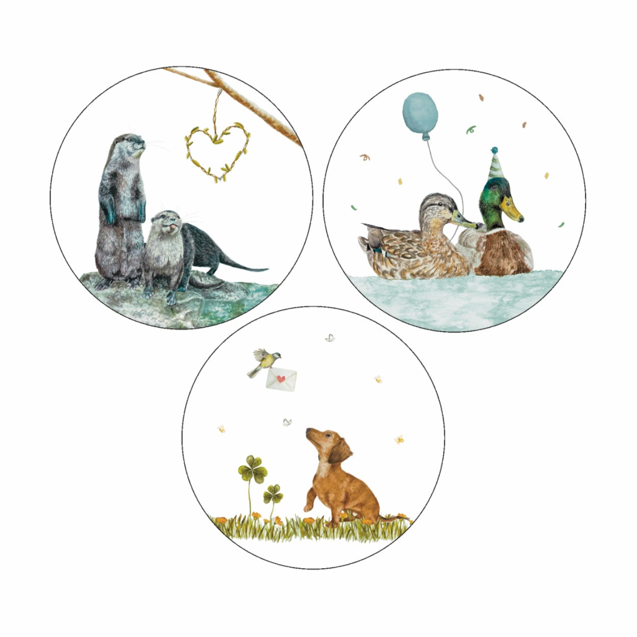 (sluit)Sticker set | Kleine gelukjes