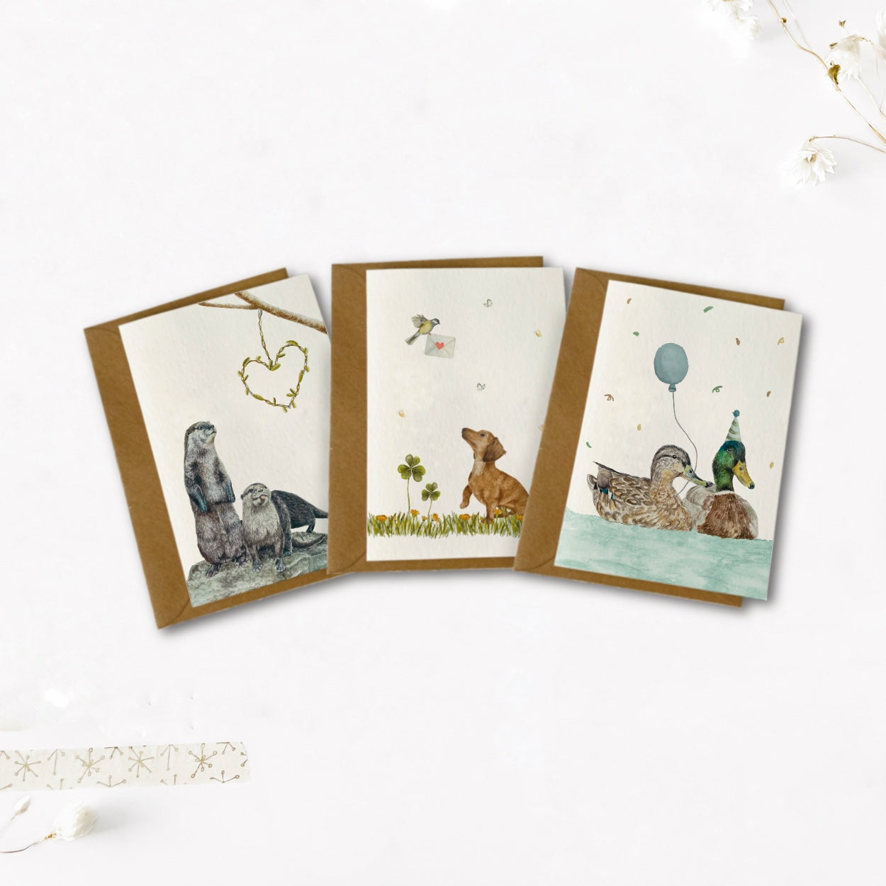 Kaarten set | Kleine gelukjes
