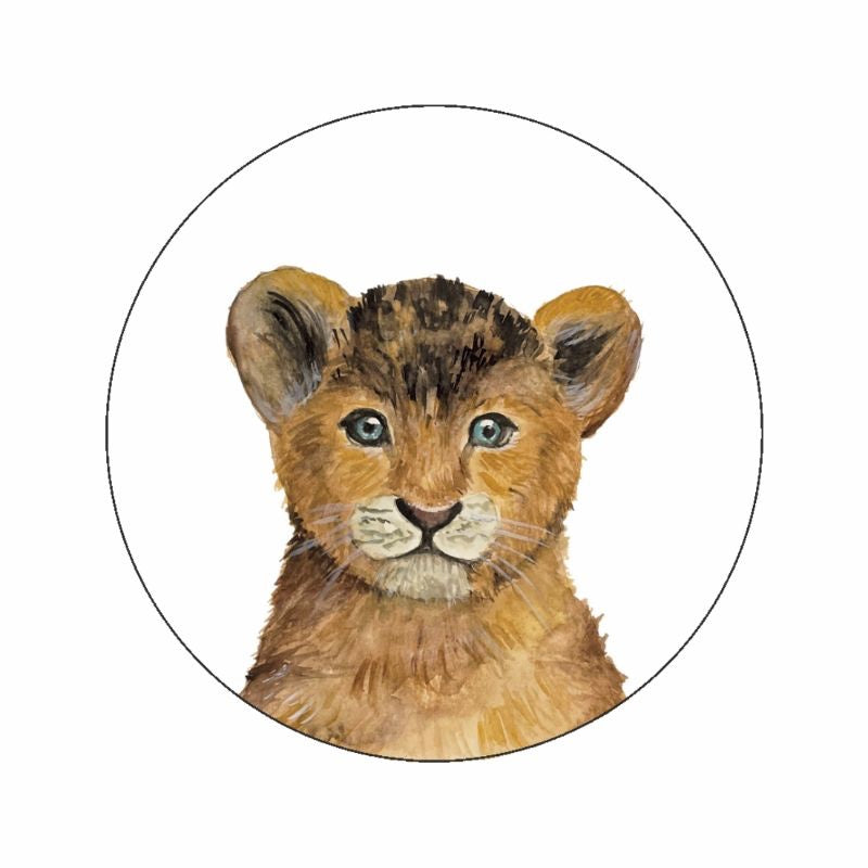 (sluit)Sticker | Leeuw
