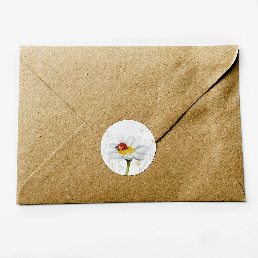 (sluit)Sticker set | Bloemen