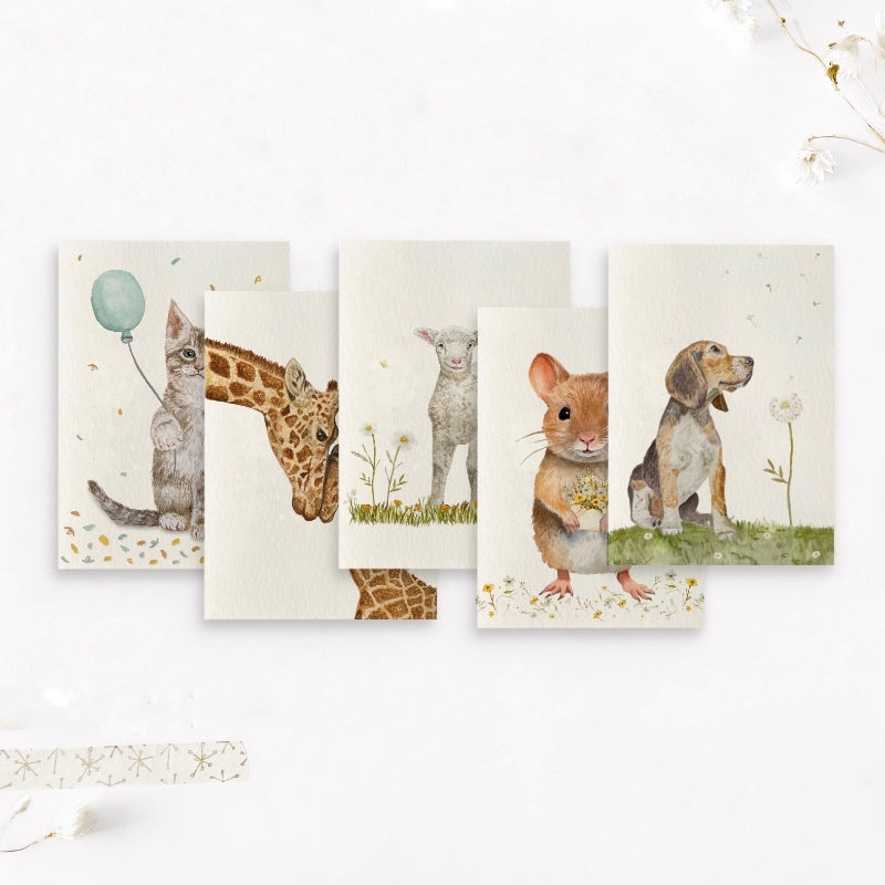 Kaarten set | Lieve wensen