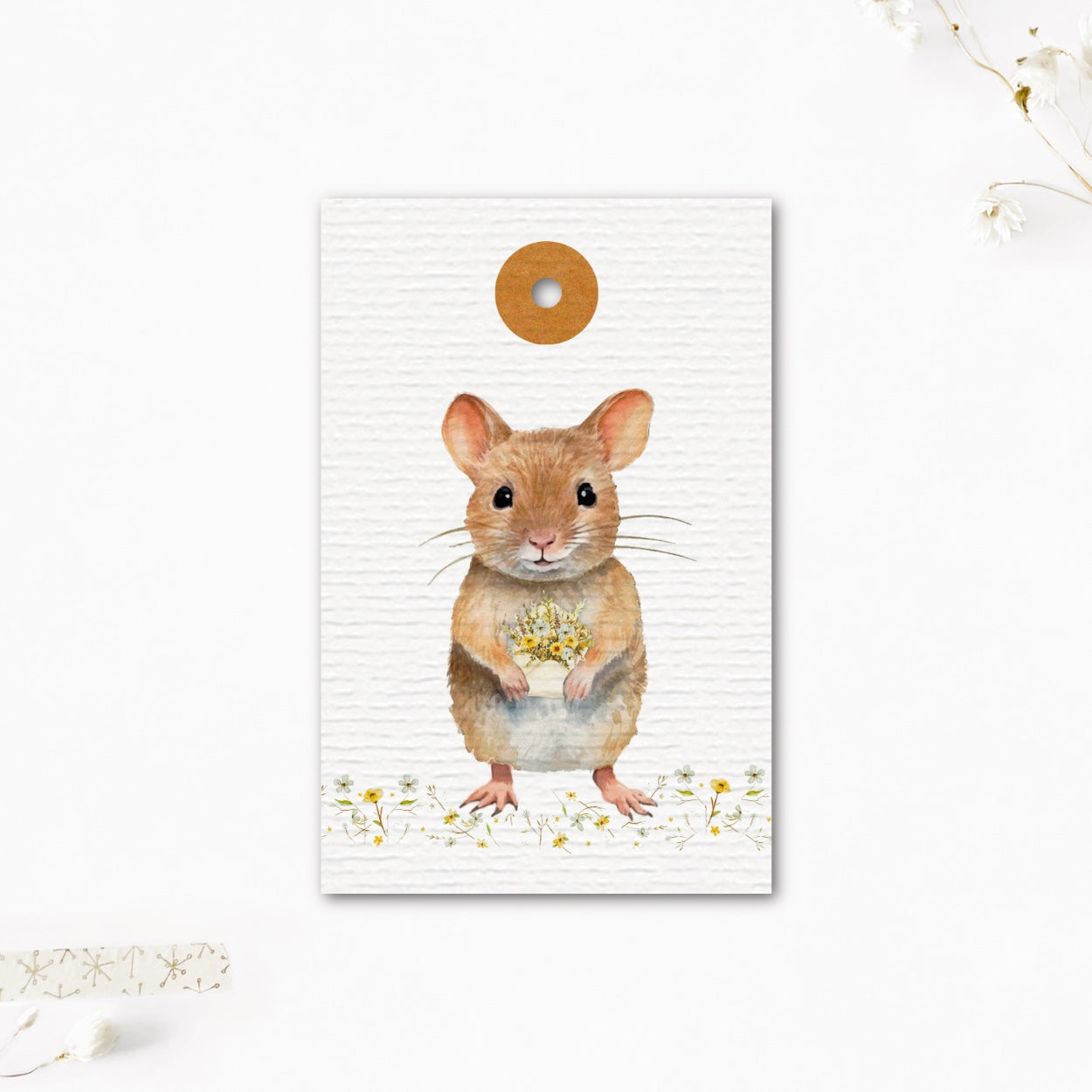 Cadeaulabel | Muisje