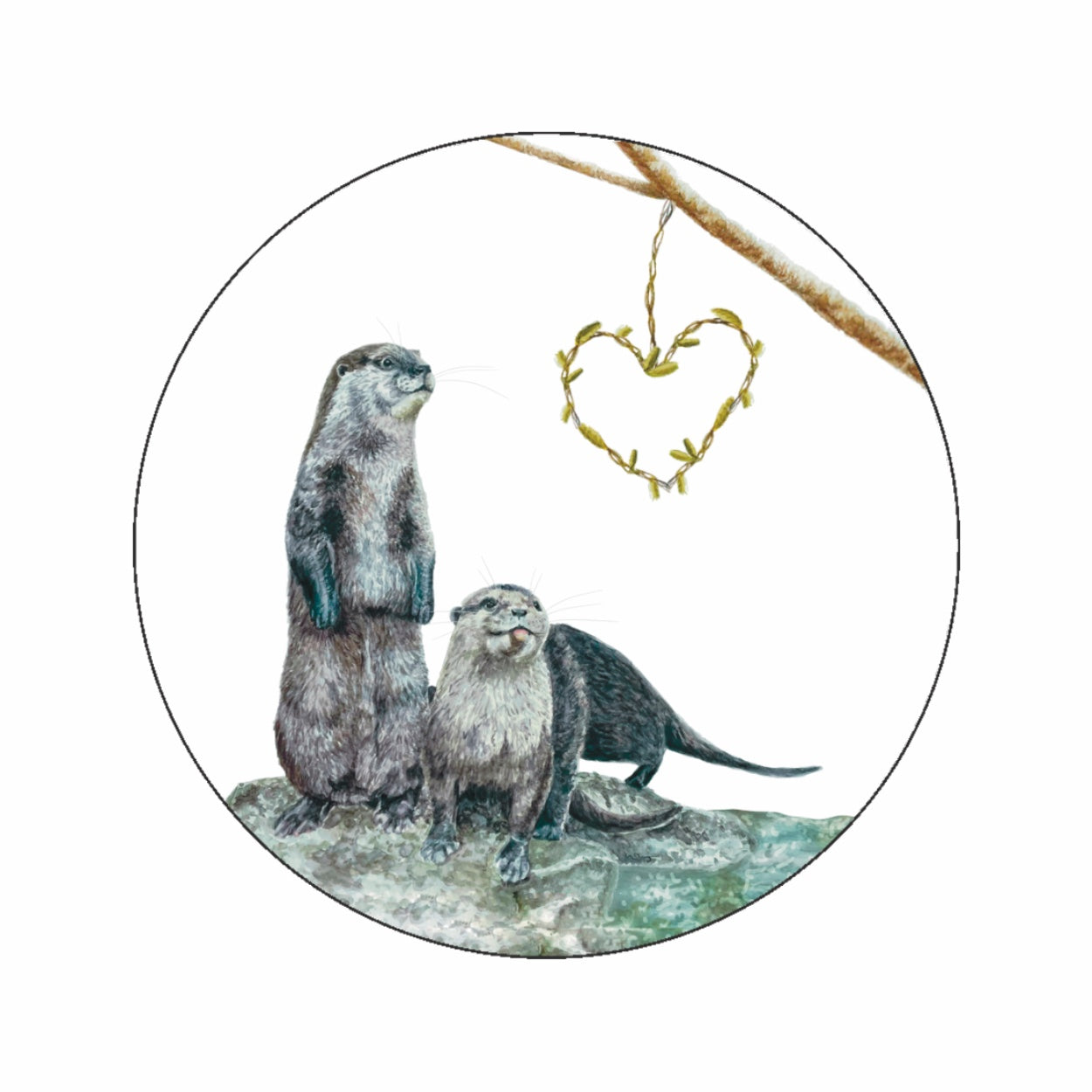 (sluit)Sticker | Ottertjes