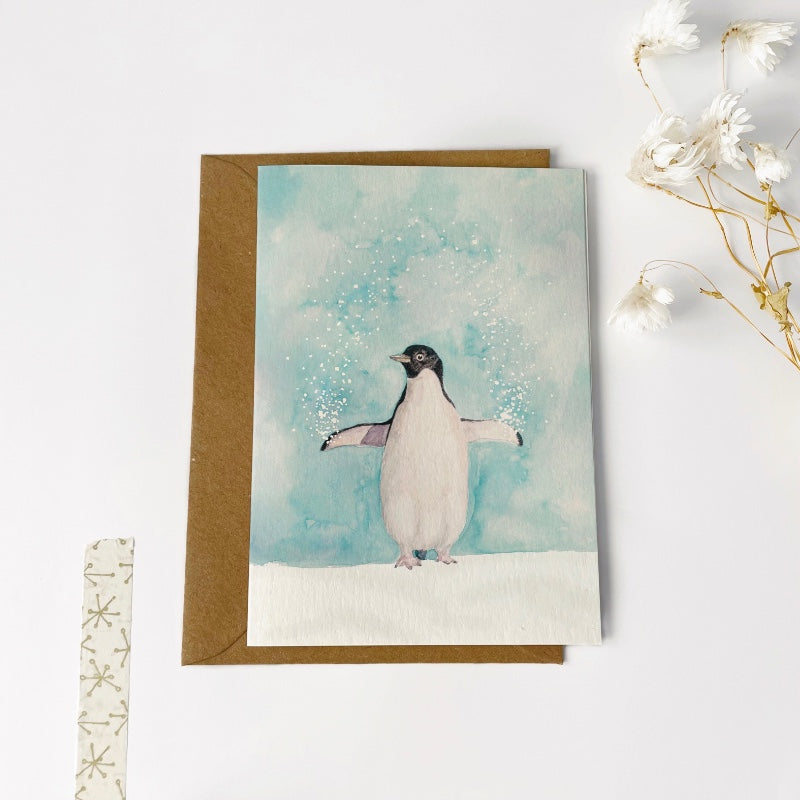 Gevouwen kaart | Pinguïn