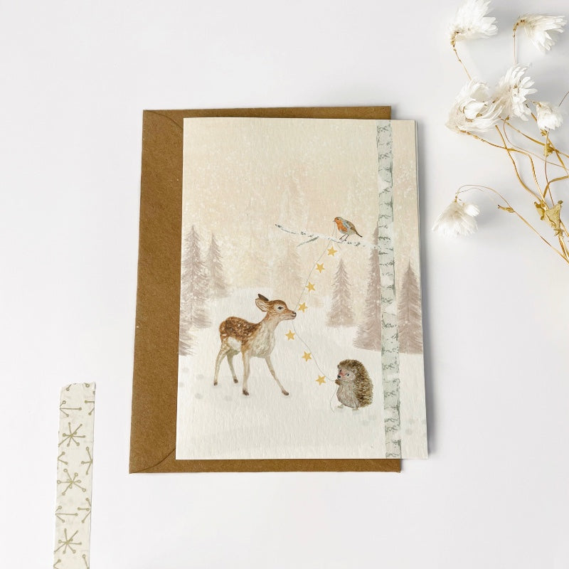 Kaarten set | Warme winter wensen