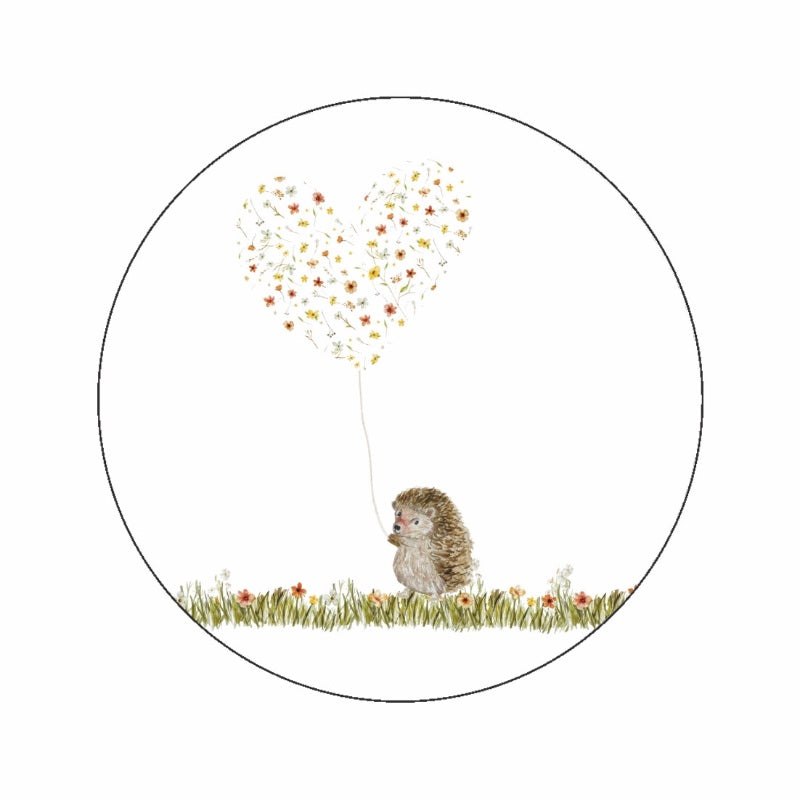 (sluit)Sticker | Lief egeltje