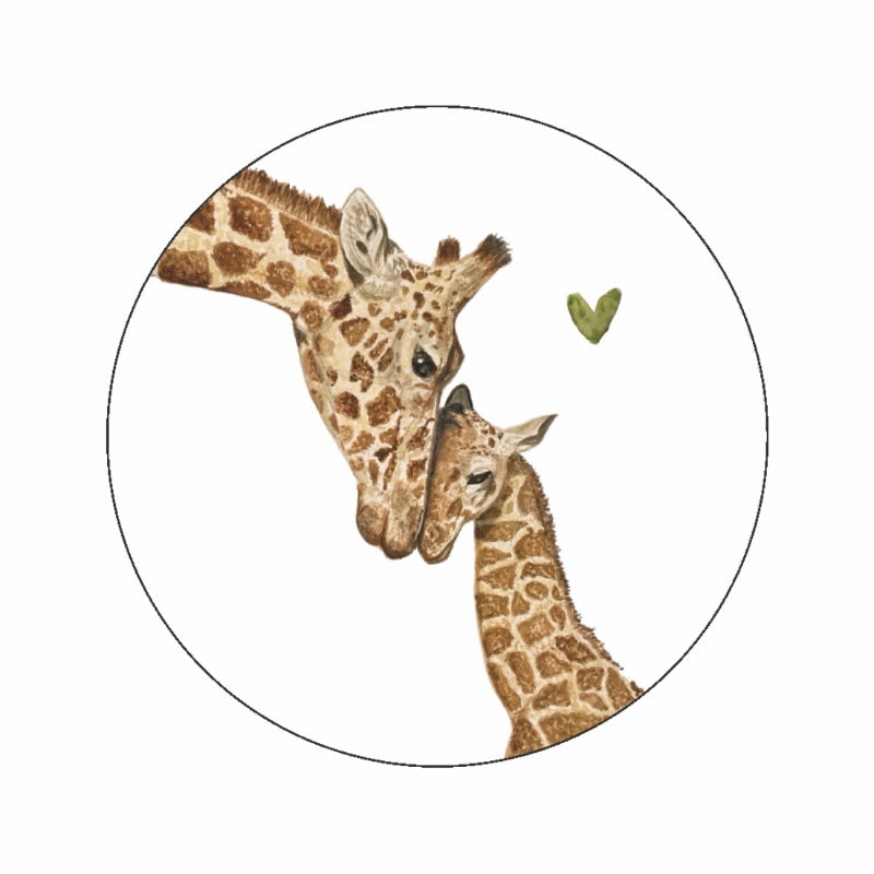 (sluit)Sticker | Giraffen