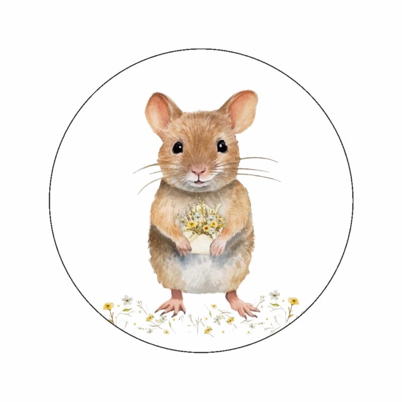 (sluit)Sticker | Lief muisje