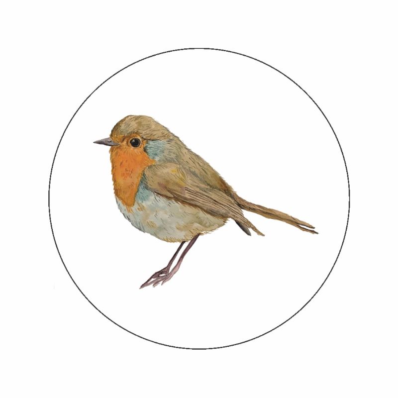 (sluit)Sticker | Roodborstje