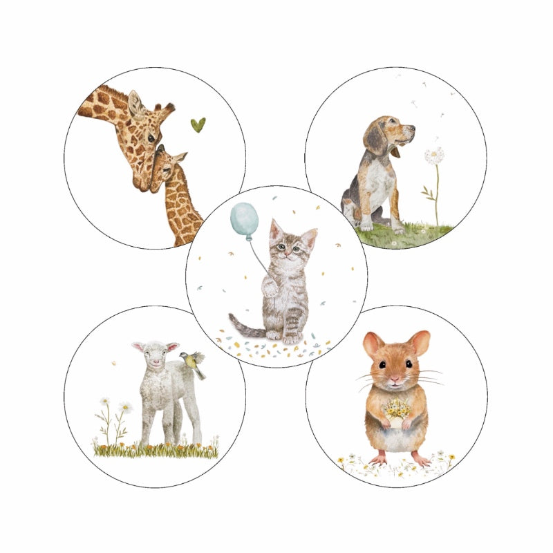 (sluit)Sticker set | Lieve wensen