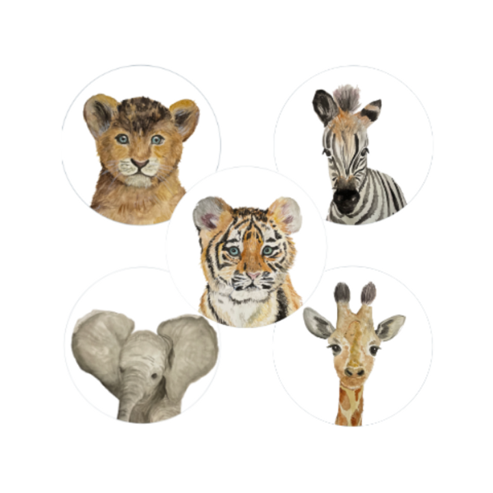(sluit)Sticker set | Wildlife