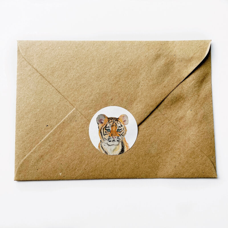 (sluit)Sticker | Tijger