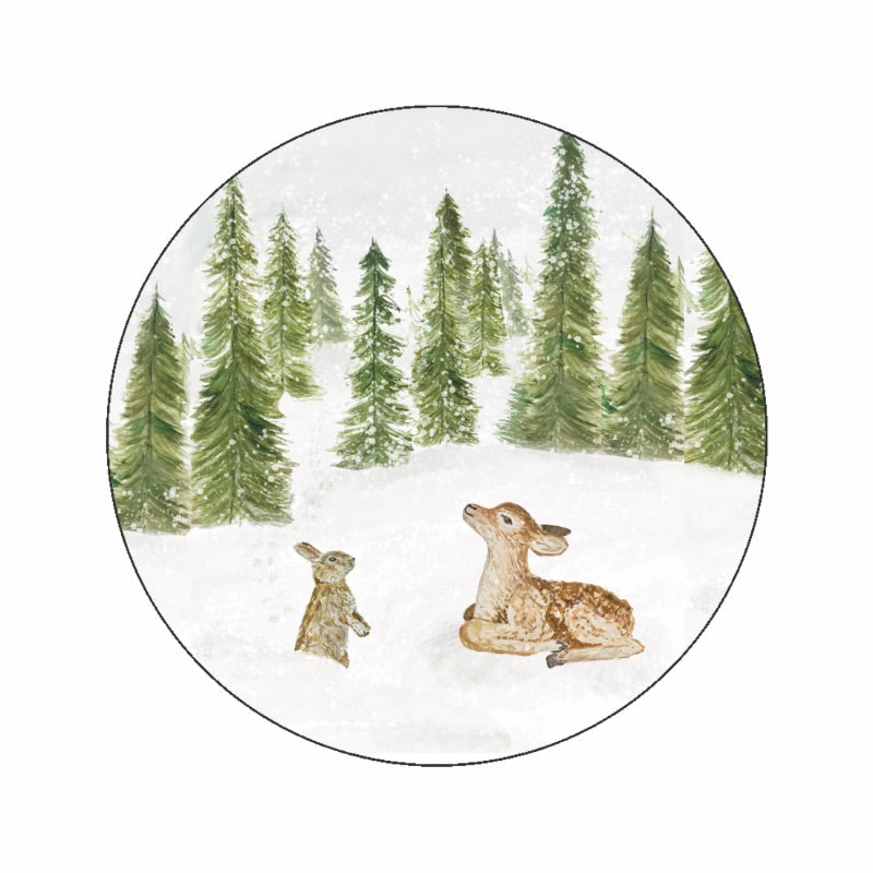 (sluit)Sticker | Winter diertjes