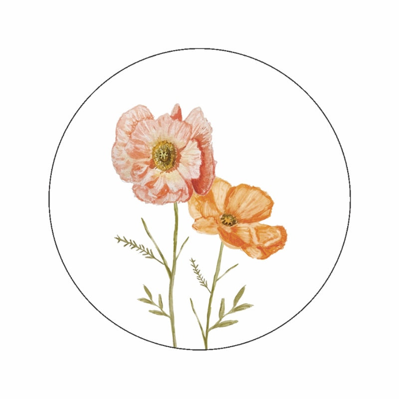 (sluit)Sticker | Klaproos