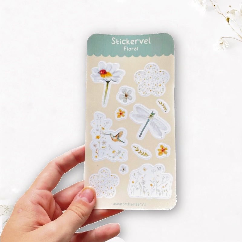 Stickervel | Floral