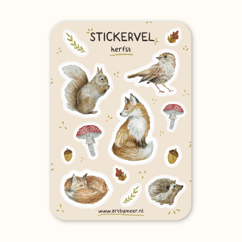 Stickervel | Herfst