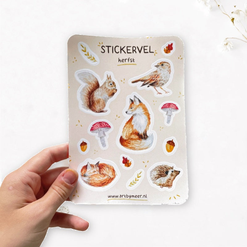 Stickervel | Herfst