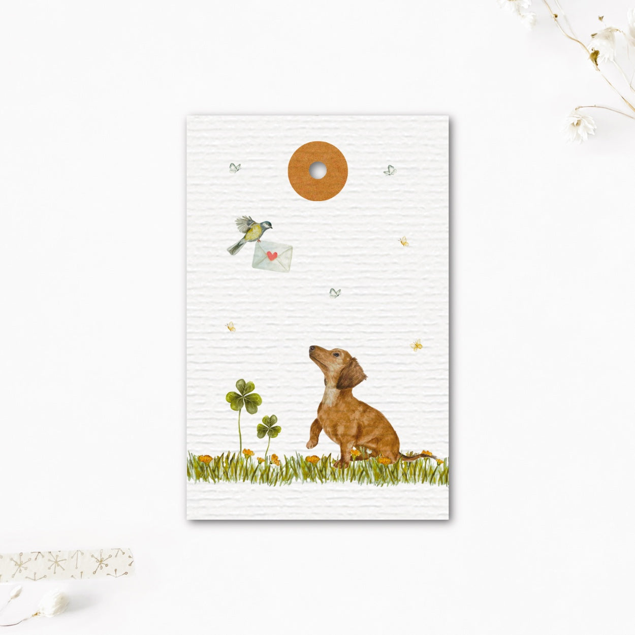 Cadeaulabel | Teckeltje