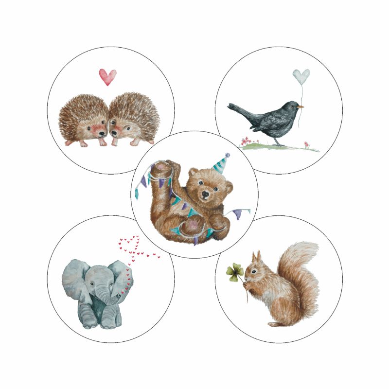 (sluit)Sticker set | Wensen